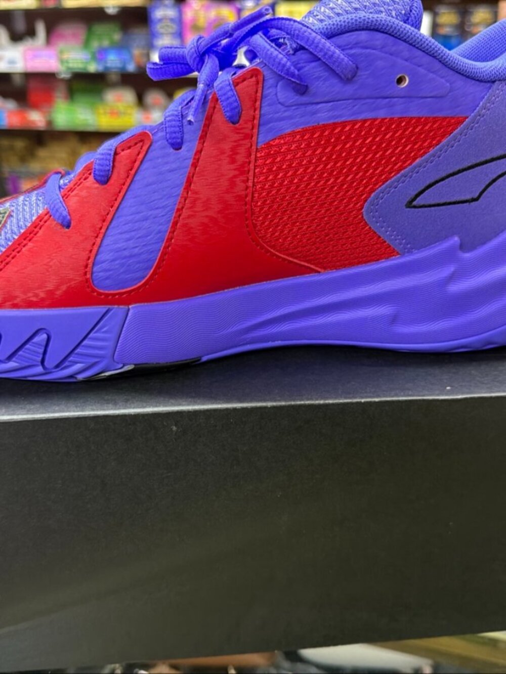 PUMA Scoot Zeros PRED Purple Red Basketball Mens 10 310354-01
